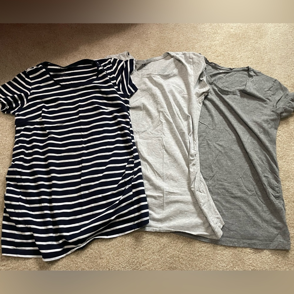 3 maternity shirts